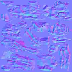 A shape of the texture map