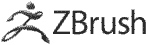 a logo image of ZBrush